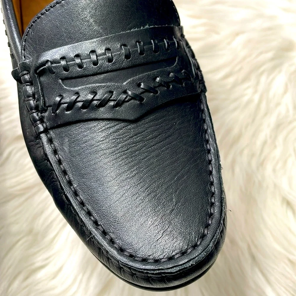 MARC JOSEPH Wythe St Embossed Driver Shoes